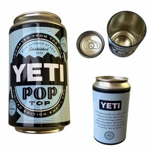 Limited Edition "Yeti" Pop Top Stowaway/Stash false top can Coolers 12oz can